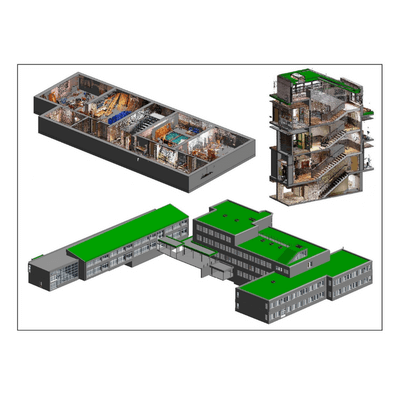 The Process of Converting Point Cloud to Intelligent As-Built BIM Models