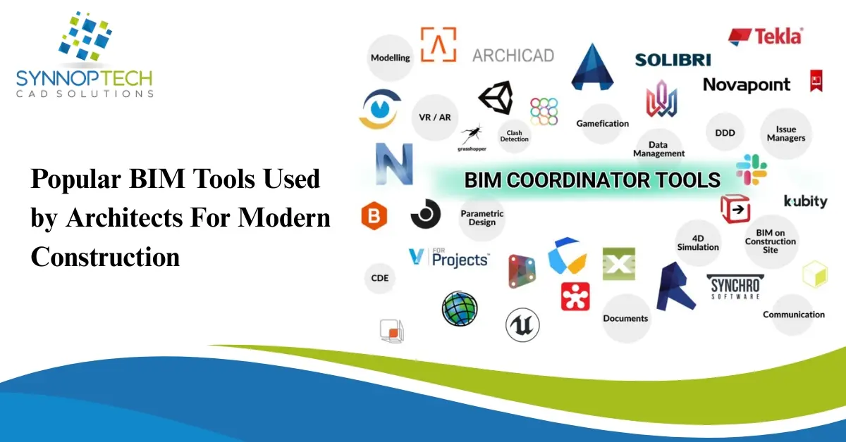 Popular BIM Tools Used by Architects For Modern Construction
