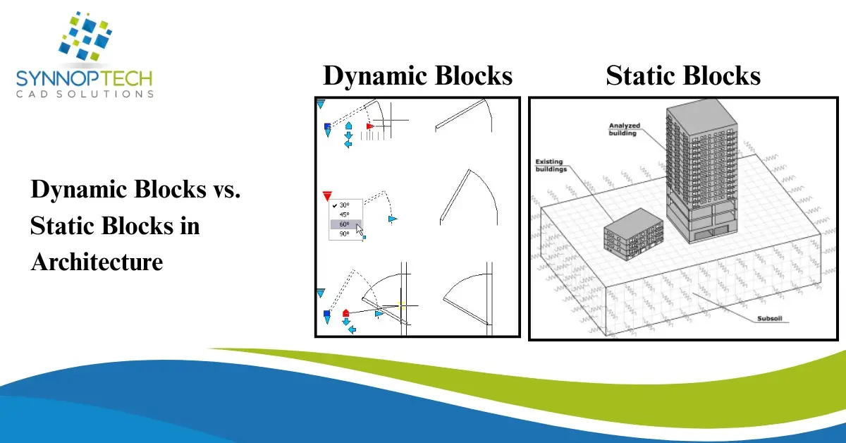 Dynamic Blocks vs. Static Blocks in Architecture